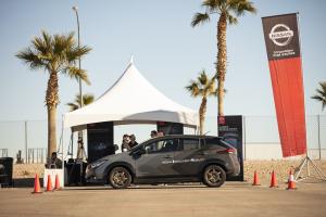 Nissan Leaf All-Wheel-Control Test Car 2019 года 
